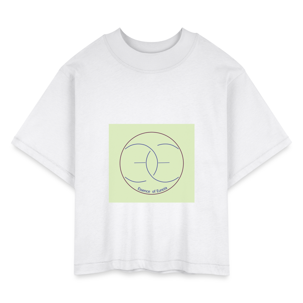 Women's Boxy Tee - white