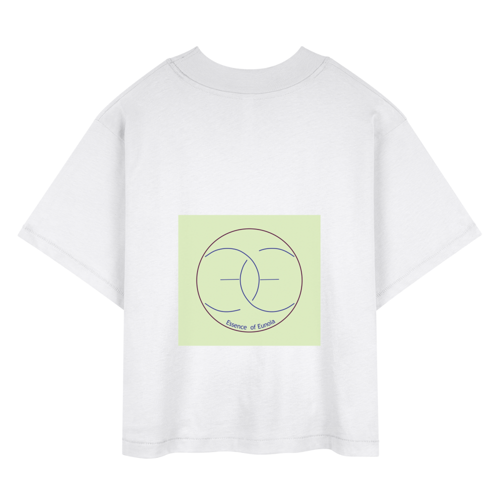 Women's Boxy Tee - white